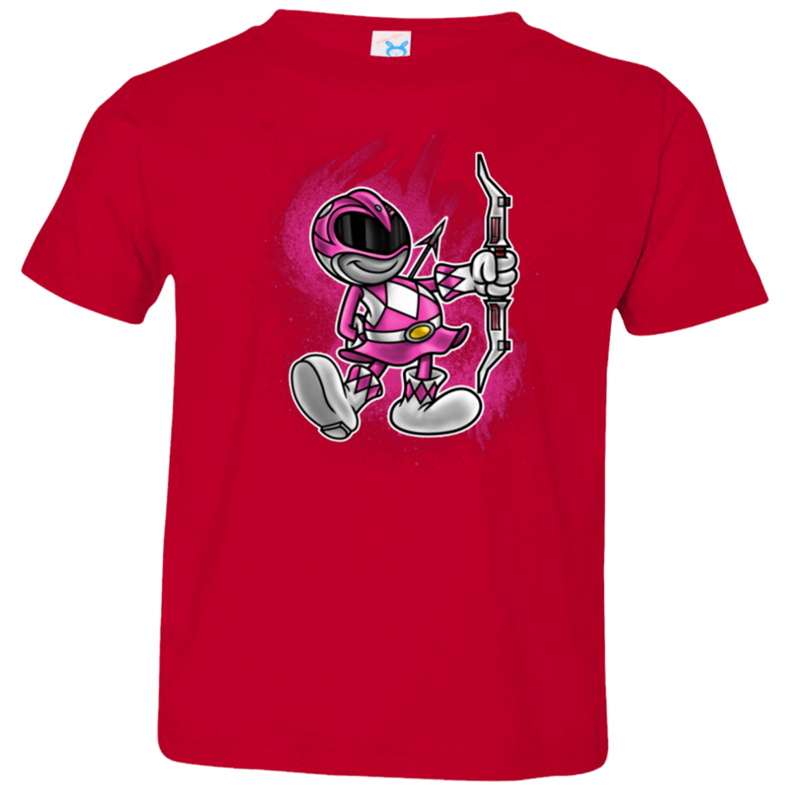 T-Shirts Red / 2T Pink Ranger Artwork Toddler Premium T-Shirt