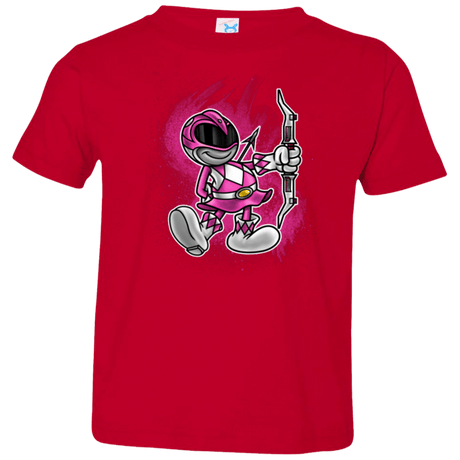 T-Shirts Red / 2T Pink Ranger Artwork Toddler Premium T-Shirt