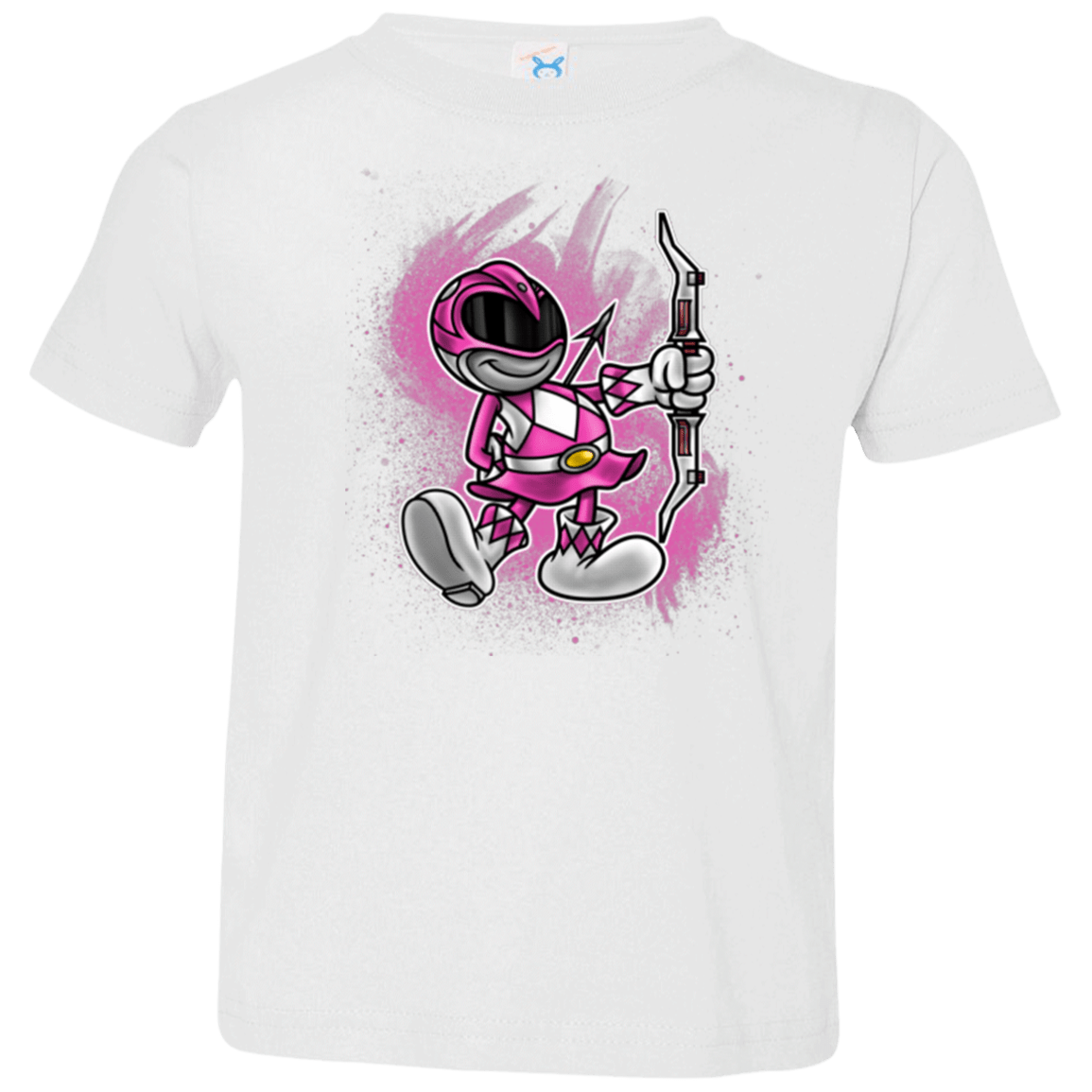 T-Shirts White / 2T Pink Ranger Artwork Toddler Premium T-Shirt