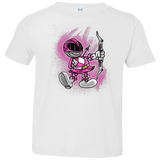 T-Shirts White / 2T Pink Ranger Artwork Toddler Premium T-Shirt