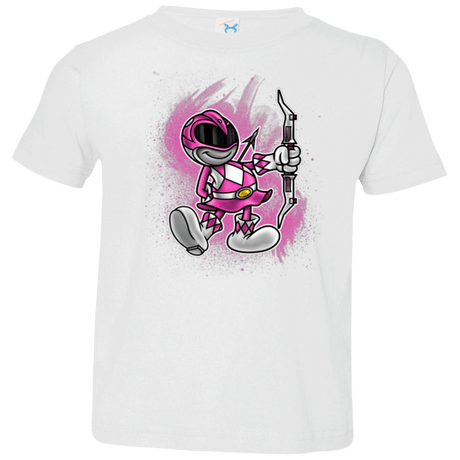 T-Shirts White / 2T Pink Ranger Artwork Toddler Premium T-Shirt