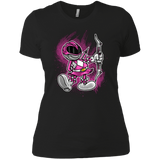 T-Shirts Black / X-Small Pink Ranger Artwork Women's Premium T-Shirt