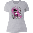 T-Shirts Heather Grey / X-Small Pink Ranger Artwork Women's Premium T-Shirt