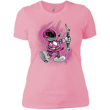 T-Shirts Light Pink / X-Small Pink Ranger Artwork Women's Premium T-Shirt