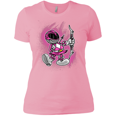T-Shirts Light Pink / X-Small Pink Ranger Artwork Women's Premium T-Shirt