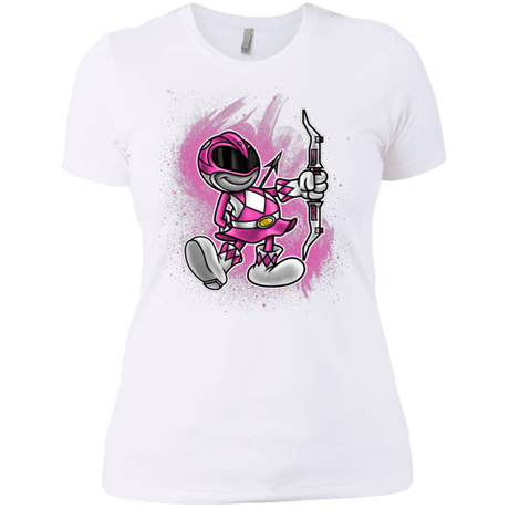 T-Shirts White / X-Small Pink Ranger Artwork Women's Premium T-Shirt