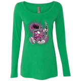 T-Shirts Envy / Small Pink Ranger Artwork Women's Triblend Long Sleeve Shirt