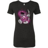 T-Shirts Vintage Black / Small Pink Ranger Artwork Women's Triblend T-Shirt