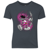 T-Shirts Vintage Navy / YXS Pink Ranger Artwork Youth Triblend T-Shirt