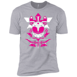 T-Shirts Heather Grey / YXS Pink Ranger Boys Premium T-Shirt