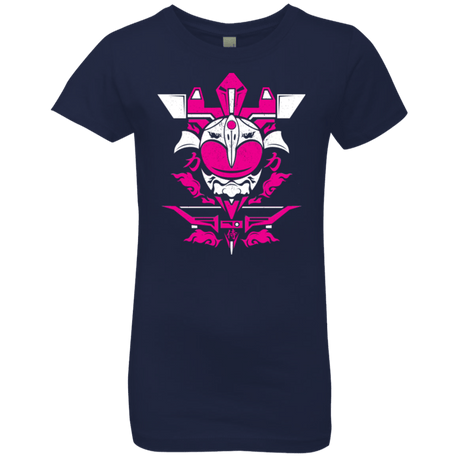 T-Shirts Midnight Navy / YXS Pink Ranger Girls Premium T-Shirt
