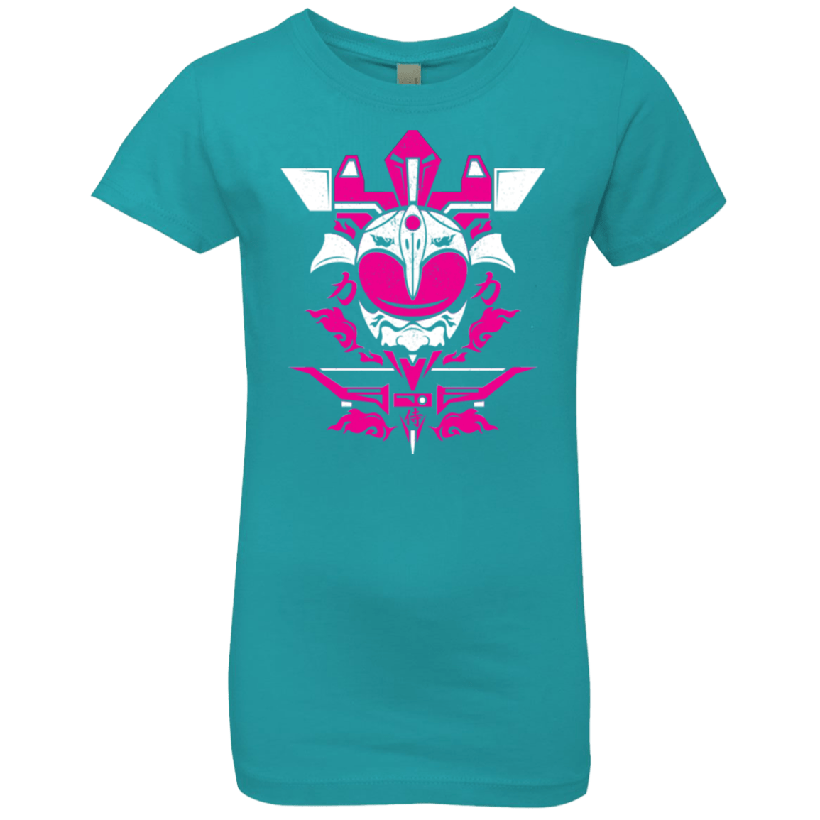 T-Shirts Tahiti Blue / YXS Pink Ranger Girls Premium T-Shirt