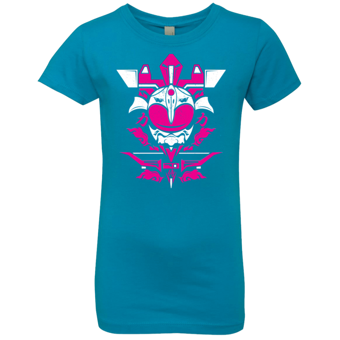 T-Shirts Turquoise / YXS Pink Ranger Girls Premium T-Shirt