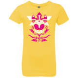 T-Shirts Vibrant Yellow / YXS Pink Ranger Girls Premium T-Shirt
