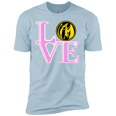 T-Shirts Light Blue / YXS Pink Ranger LOVE Boys Premium T-Shirt