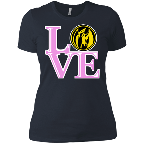 T-Shirts Indigo / X-Small Pink Ranger LOVE Women's Premium T-Shirt