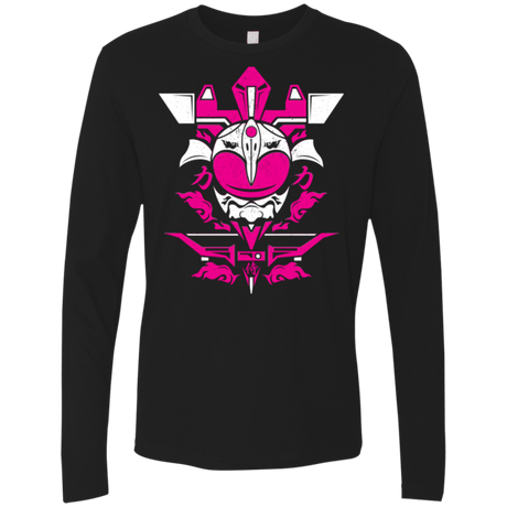 T-Shirts Black / Small Pink Ranger Men's Premium Long Sleeve
