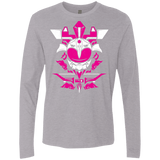T-Shirts Heather Grey / Small Pink Ranger Men's Premium Long Sleeve