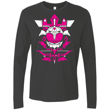 T-Shirts Heavy Metal / Small Pink Ranger Men's Premium Long Sleeve