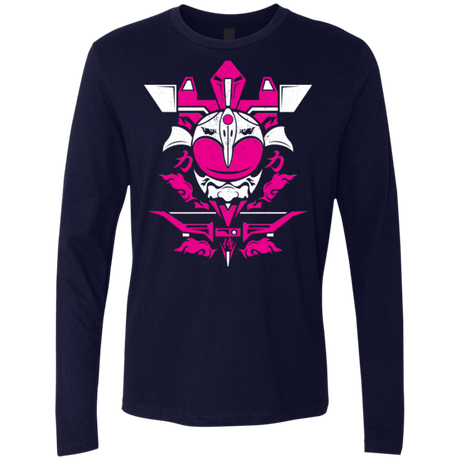 T-Shirts Midnight Navy / Small Pink Ranger Men's Premium Long Sleeve
