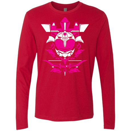 T-Shirts Red / Small Pink Ranger Men's Premium Long Sleeve