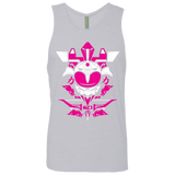 T-Shirts Heather Grey / Small Pink Ranger Men's Premium Tank Top