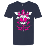 T-Shirts Midnight Navy / X-Small Pink Ranger Men's Premium V-Neck