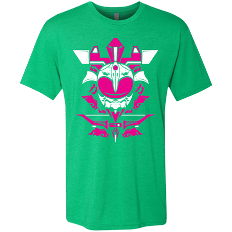 T-Shirts Envy / Small Pink Ranger Men's Triblend T-Shirt