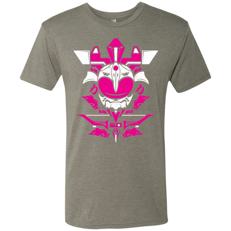 T-Shirts Venetian Grey / Small Pink Ranger Men's Triblend T-Shirt