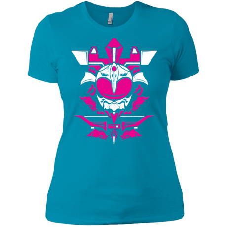 T-Shirts Turquoise / X-Small Pink Ranger Women's Premium T-Shirt
