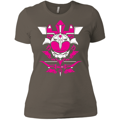 T-Shirts Warm Grey / X-Small Pink Ranger Women's Premium T-Shirt