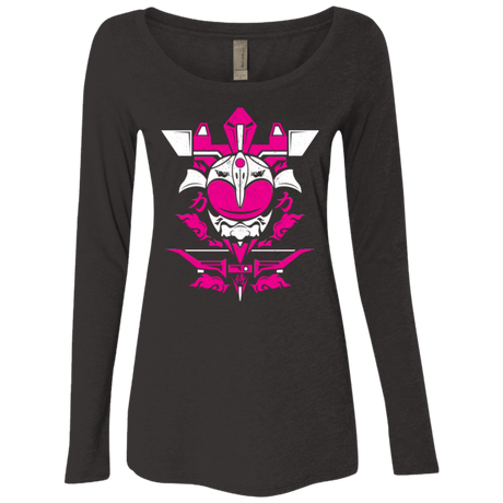 T-Shirts Vintage Black / Small Pink Ranger Women's Triblend Long Sleeve Shirt