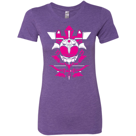 T-Shirts Purple Rush / Small Pink Ranger Women's Triblend T-Shirt