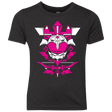 T-Shirts Vintage Black / YXS Pink Ranger Youth Triblend T-Shirt