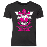 T-Shirts Vintage Black / YXS Pink Ranger Youth Triblend T-Shirt
