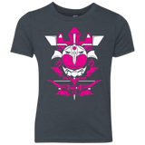 T-Shirts Vintage Navy / YXS Pink Ranger Youth Triblend T-Shirt