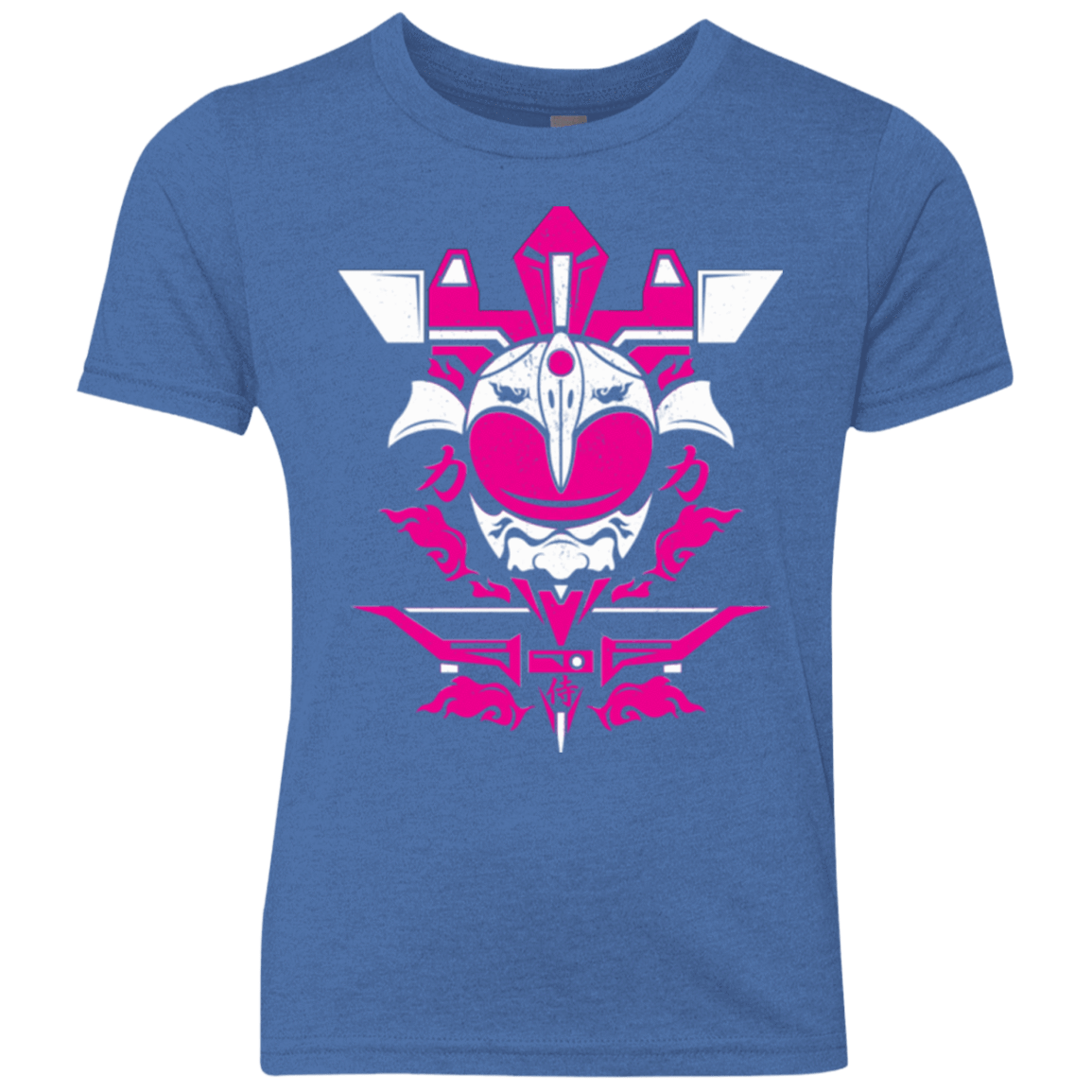 T-Shirts Vintage Royal / YXS Pink Ranger Youth Triblend T-Shirt