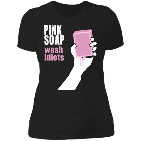 T-Shirts Black / X-Small Pink Soap Women's Premium T-Shirt