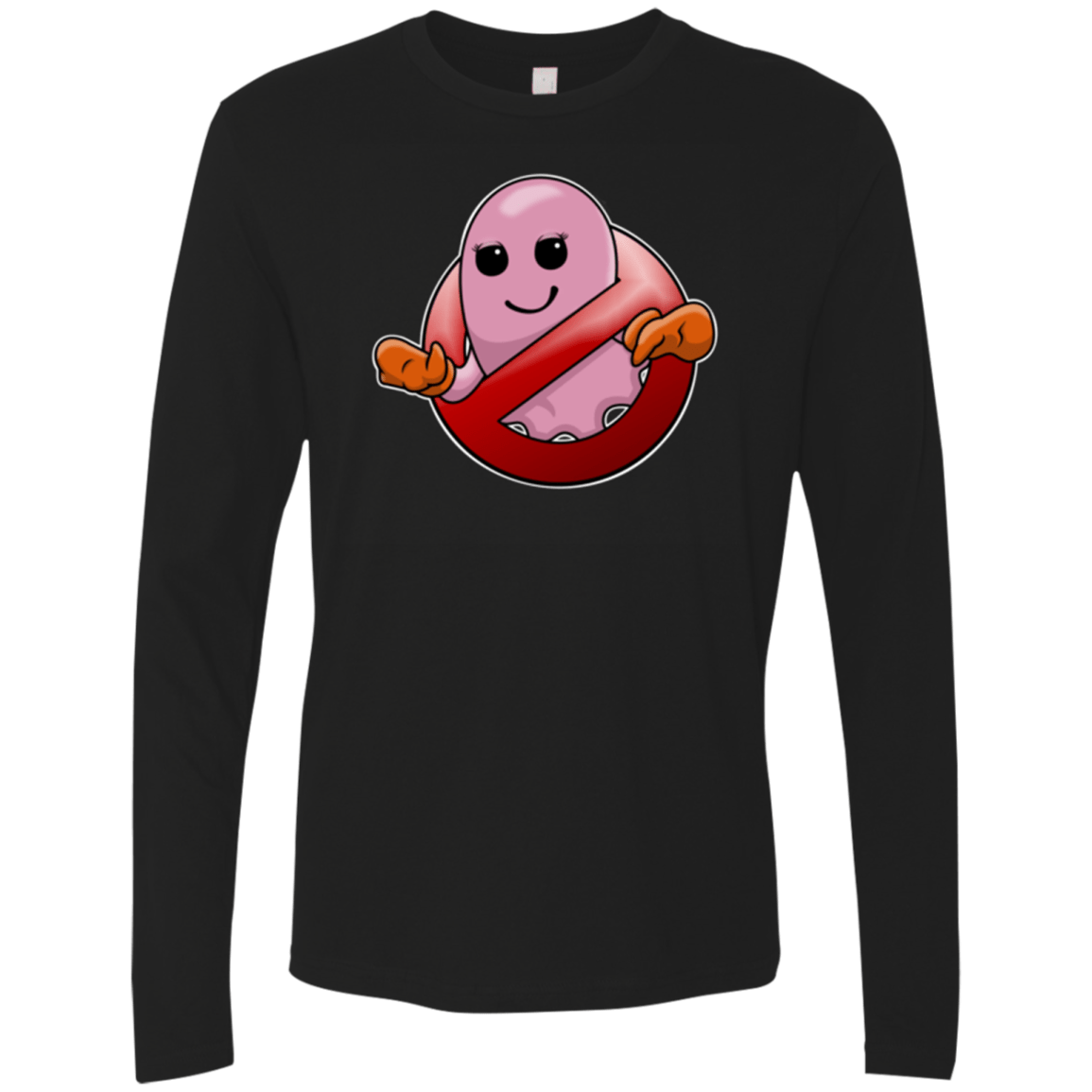 T-Shirts Black / Small Pinky Buster Men's Premium Long Sleeve