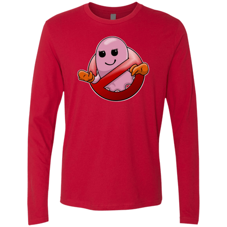 T-Shirts Red / Small Pinky Buster Men's Premium Long Sleeve
