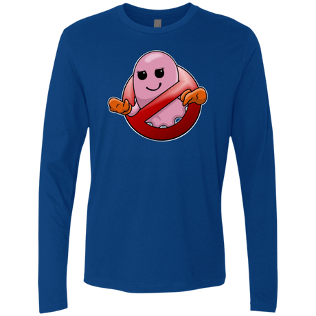 T-Shirts Royal / Small Pinky Buster Men's Premium Long Sleeve