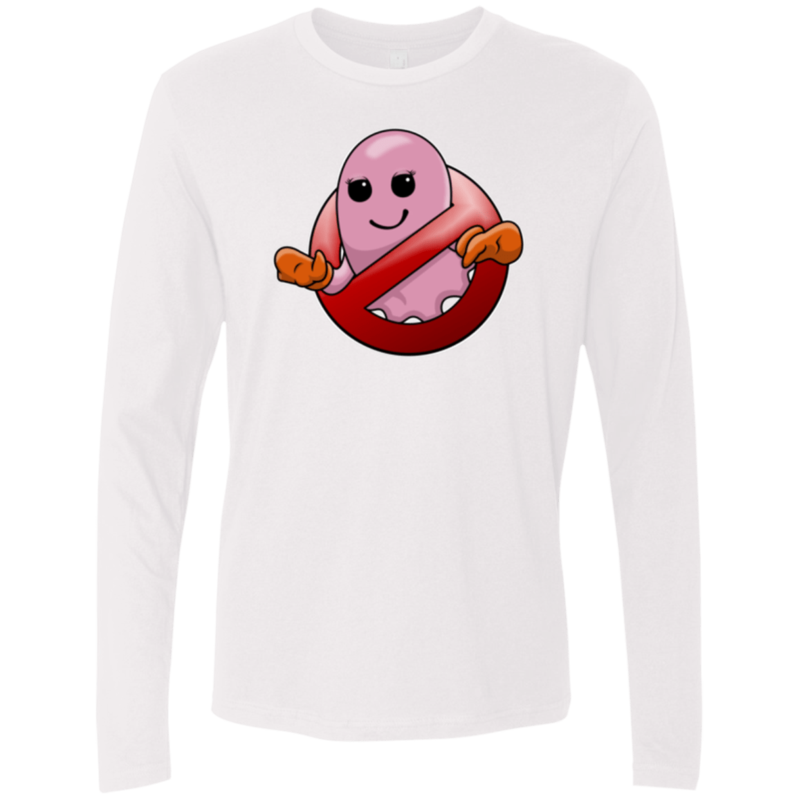 T-Shirts White / Small Pinky Buster Men's Premium Long Sleeve