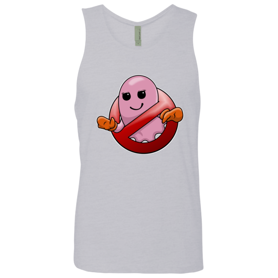 T-Shirts Heather Grey / Small Pinky Buster Men's Premium Tank Top