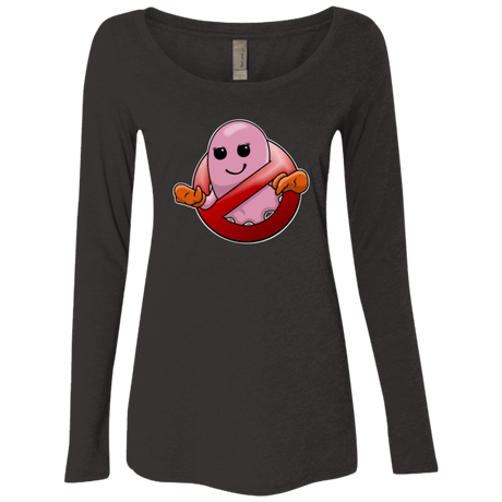 T-Shirts Vintage Black / Small Pinky Buster Women's Triblend Long Sleeve Shirt