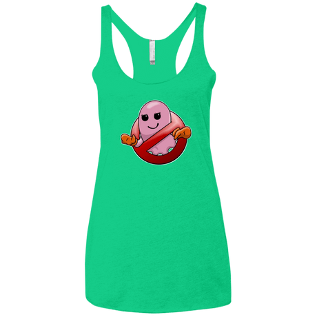 T-Shirts Envy / X-Small Pinky Buster Women's Triblend Racerback Tank