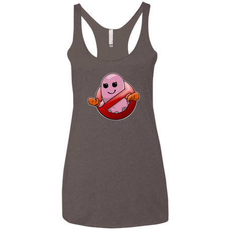 T-Shirts Macchiato / X-Small Pinky Buster Women's Triblend Racerback Tank