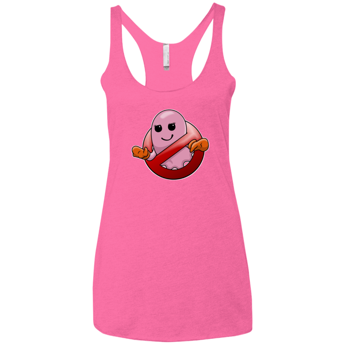 T-Shirts Vintage Pink / X-Small Pinky Buster Women's Triblend Racerback Tank