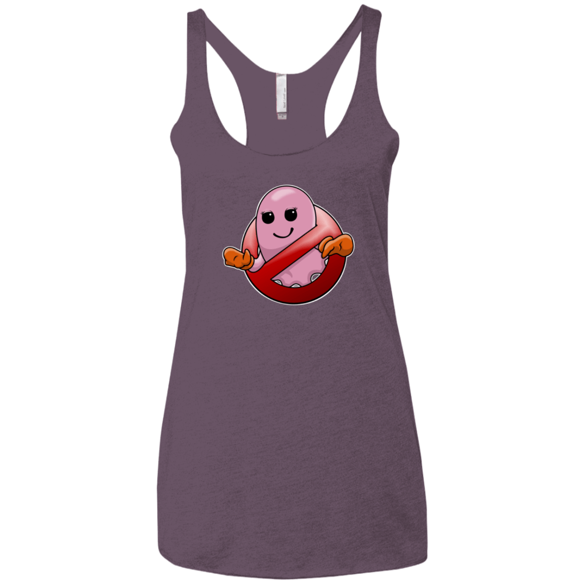 T-Shirts Vintage Purple / X-Small Pinky Buster Women's Triblend Racerback Tank