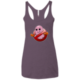 T-Shirts Vintage Purple / X-Small Pinky Buster Women's Triblend Racerback Tank