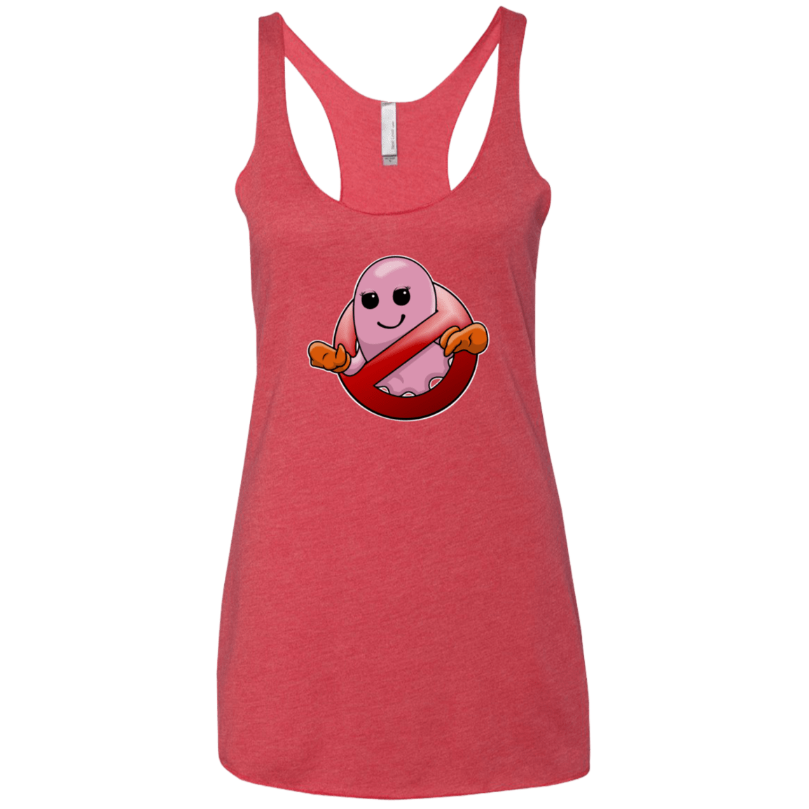 T-Shirts Vintage Red / X-Small Pinky Buster Women's Triblend Racerback Tank